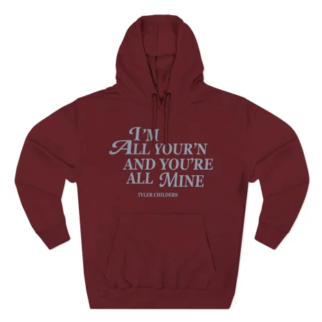 Tyler-Childers-All-Yourn-Ladies-Three-Panel-Fleece-Hoodie-13 Tyler Childers All Your’n Ladies Three-Panel Fleece Hoodie