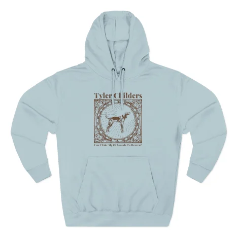 Tyler-Childers-Beige-Hound-Three-Panel-Fleece-Hoodie-9 Tyler Childers Beige Hound Three-Panel Fleece Hoodie