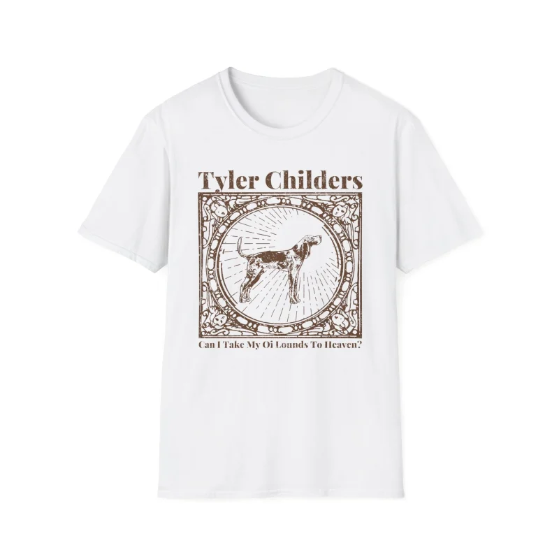 Tyler Childers Beige Hound Unisex Softstyle T-Shirt