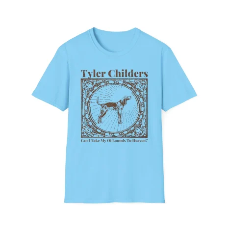 Tyler-Childers-Beige-Hound-Unisex-Softstyle-T-Shirt-13 Tyler Childers Beige Hound Unisex Softstyle T-Shirt