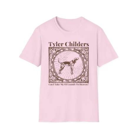 Tyler-Childers-Beige-Hound-Unisex-Softstyle-T-Shirt-19 Tyler Childers Beige Hound Unisex Softstyle T-Shirt