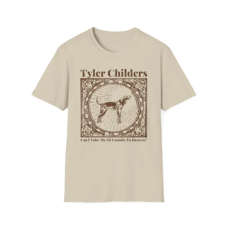 Tyler-Childers-Beige-Hound-Unisex-Softstyle-T-Shirt-3 Tyler Childers Beige Hound Unisex Softstyle T-Shirt