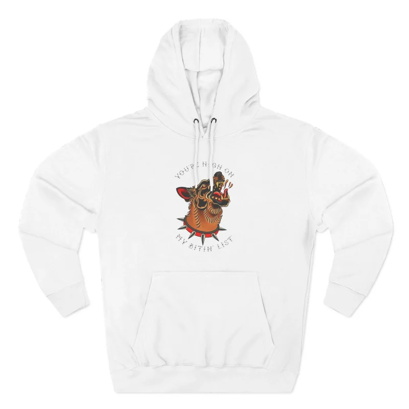Tyler Childers Bitin’ List Dog Three-Panel Fleece Hoodie