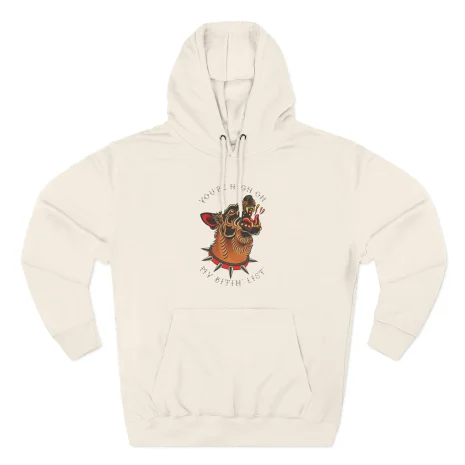Tyler-Childers-Bitin-List-Dog-Three-Panel-Fleece-Hoodie-5 Tyler Childers Bitin’ List Dog Three-Panel Fleece Hoodie