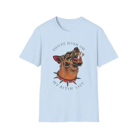 Tyler-Childers-Bitin-List-Dog-Unisex-Softstyle-T-Shirt-17 Tyler Childers Bitin’ List Dog Unisex Softstyle T-Shirt