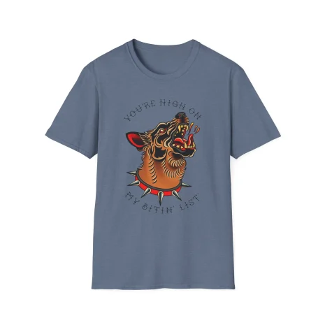 Tyler-Childers-Bitin-List-Dog-Unisex-Softstyle-T-Shirt-21 Tyler Childers Bitin’ List Dog Unisex Softstyle T-Shirt