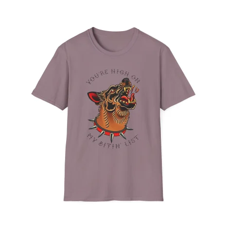 Tyler-Childers-Bitin-List-Dog-Unisex-Softstyle-T-Shirt-25 Tyler Childers Bitin’ List Dog Unisex Softstyle T-Shirt