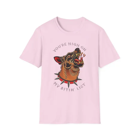 Tyler-Childers-Bitin-List-Dog-Unisex-Softstyle-T-Shirt-27 Tyler Childers Bitin’ List Dog Unisex Softstyle T-Shirt