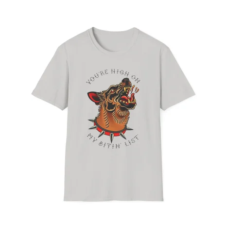 Tyler-Childers-Bitin-List-Dog-Unisex-Softstyle-T-Shirt-5 Tyler Childers Bitin’ List Dog Unisex Softstyle T-Shirt