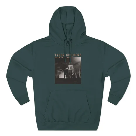 Tyler-Childers-Black-Rustin-Three-Panel-Fleece-Hoodie-5 Tyler Childers Black Rustin Three-Panel Fleece Hoodie