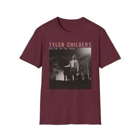 Tyler-Childers-Black-Rustin-Unisex-Softstyle-T-Shirt-3 Tyler Childers Black Rustin Unisex Softstyle T-Shirt