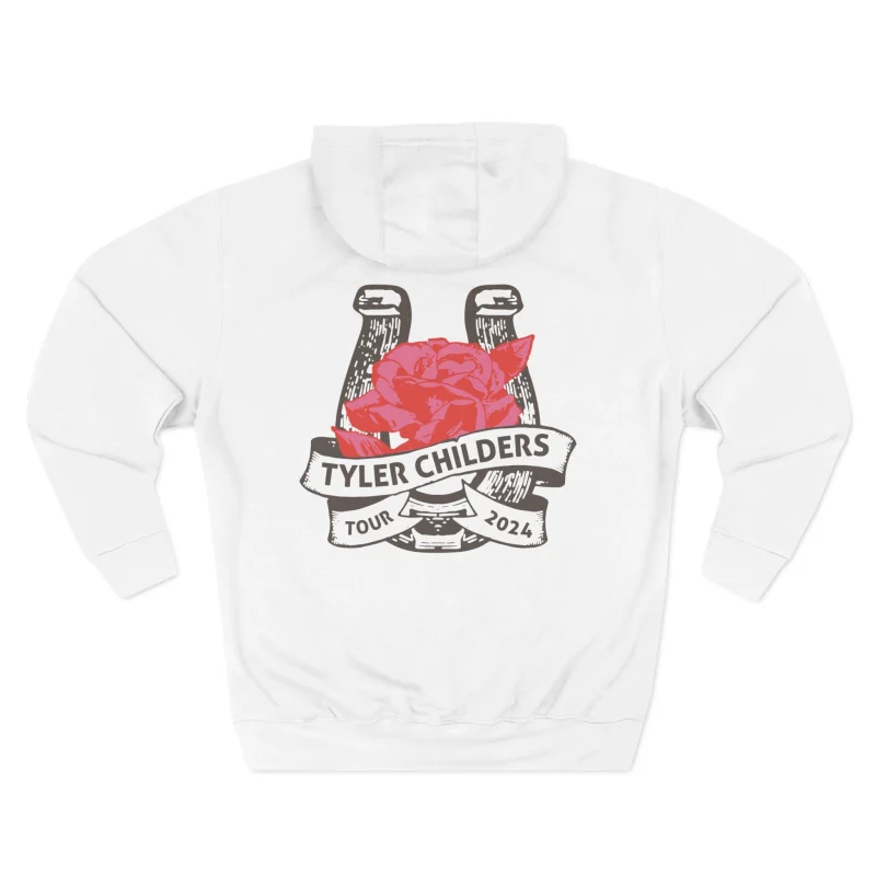 Tyler Childers Blue Muleshoe Three-Panel Fleece Hoodie