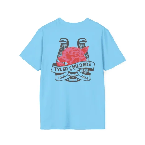 Tyler-Childers-Blue-Muleshoe-Unisex-Softstyle-T-Shirt-14 Tyler Childers Blue Muleshoe Unisex Softstyle T-Shirt