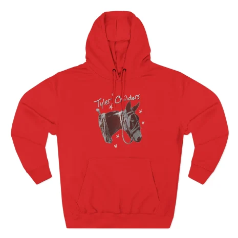 Tyler-Childers-Green-Youth-Mule-Three-Panel-Fleece-Hoodie-13 Tyler Childers Green Youth Mule Three-Panel Fleece Hoodie