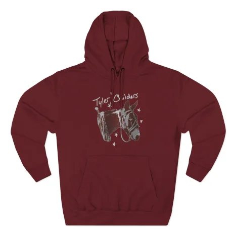 Tyler-Childers-Green-Youth-Mule-Three-Panel-Fleece-Hoodie-15 Tyler Childers Green Youth Mule Three-Panel Fleece Hoodie