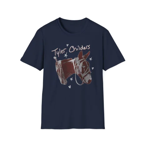 Tyler-Childers-Green-Youth-Mule-Unisex-Softstyle-T-Shirt-17 Tyler Childers Green Youth Mule Unisex Softstyle T-Shirt