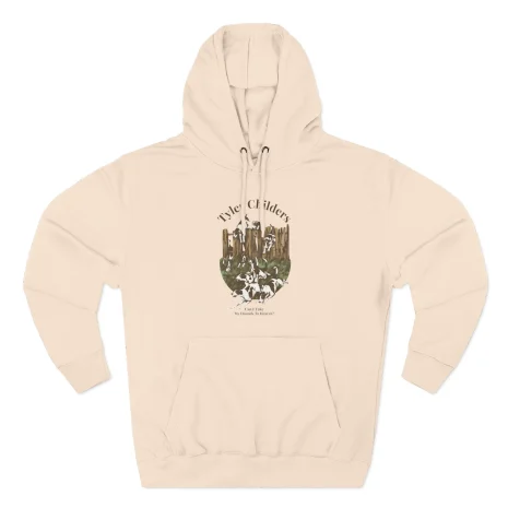 Tyler-Childers-Grey-Hounds-Three-Panel-Fleece-Hoodie-5 Tyler Childers Grey Hounds Three-Panel Fleece Hoodie