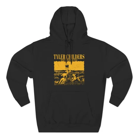 Tyler-Childers-Grey-Hounds-Tour-Three-Panel-Fleece-Hoodie-1 Tyler Childers Grey Hounds Tour Three-Panel Fleece Hoodie