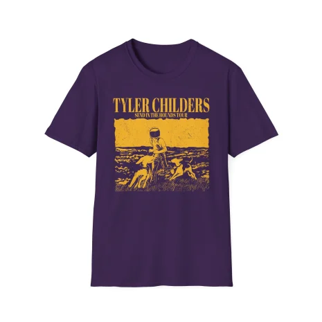 Tyler-Childers-Grey-Hounds-Tour-Unisex-Softstyle-T-Shirt-15 Tyler Childers Grey Hounds Tour Unisex Softstyle T-Shirt