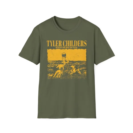 Tyler-Childers-Grey-Hounds-Tour-Unisex-Softstyle-T-Shirt-5 Tyler Childers Grey Hounds Tour Unisex Softstyle T-Shirt