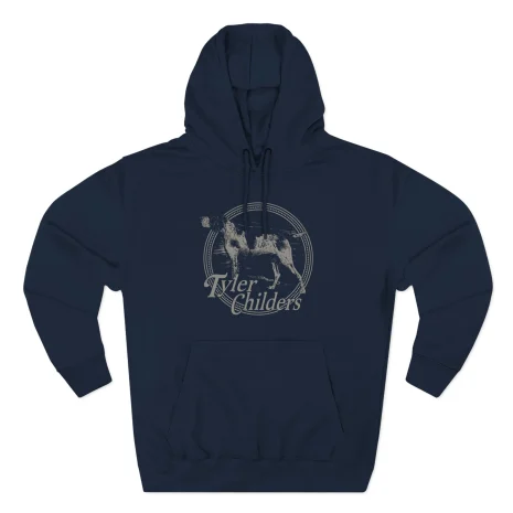 Tyler-Childers-Hounds-Three-Panel-Fleece-Hoodie-7 Tyler Childers Hounds Three-Panel Fleece Hoodie