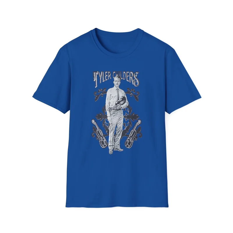 Tyler Childers Long Violent History Unisex Softstyle T-Shirt