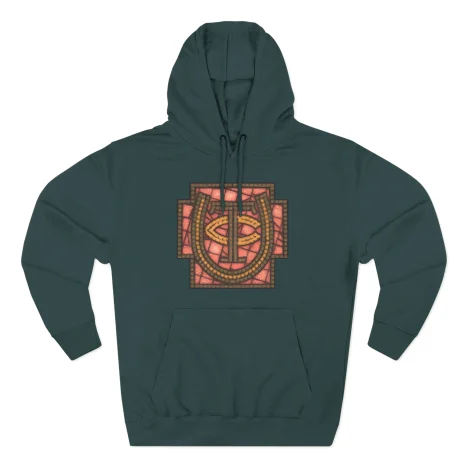 Tyler-Childers-Mosaic-Logo-Three-Panel-Fleece-Hoodie-7 Tyler Childers Mosaic Logo Three-Panel Fleece Hoodie