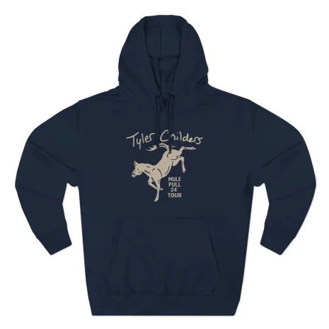Tyler-Childers-Mule-Kick-Three-Panel-Fleece-Hoodie-11 Tyler Childers Mule Kick Three-Panel Fleece Hoodie
