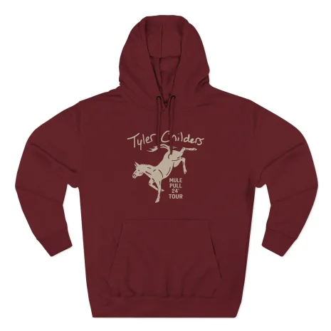 Tyler-Childers-Mule-Kick-Three-Panel-Fleece-Hoodie-13 Tyler Childers Mule Kick Three-Panel Fleece Hoodie