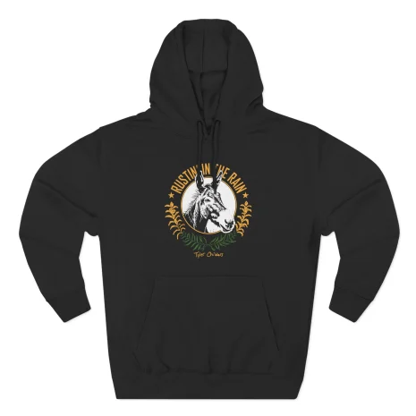 Tyler Childers Rustin Mule Three-Panel Fleece Hoodie