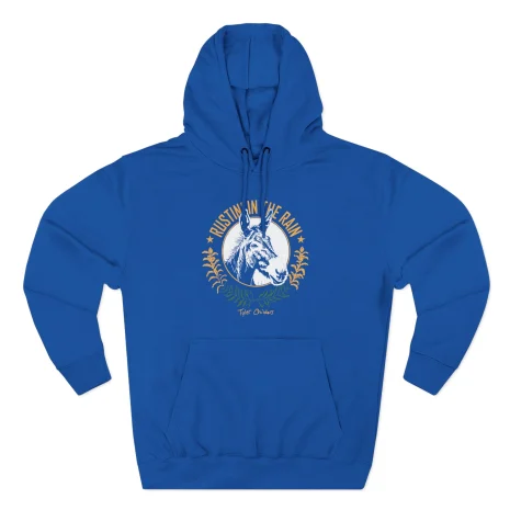 Tyler-Childers-Rustin-Mule-Three-Panel-Fleece-Hoodie-5 Tyler Childers Rustin Mule Three-Panel Fleece Hoodie