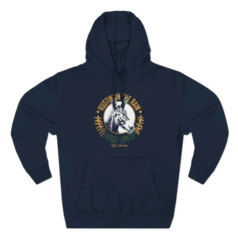 Tyler-Childers-Rustin-Mule-Three-Panel-Fleece-Hoodie-7 Tyler Childers Rustin Mule Three-Panel Fleece Hoodie