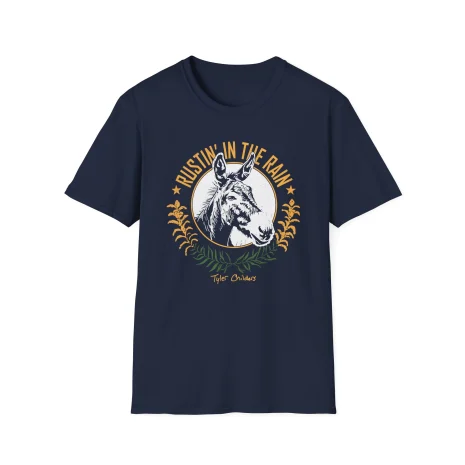 Tyler-Childers-Rustin-Mule-Unisex-Softstyle-T-Shirt-11 Tyler Childers Rustin Mule Unisex Softstyle T-Shirt