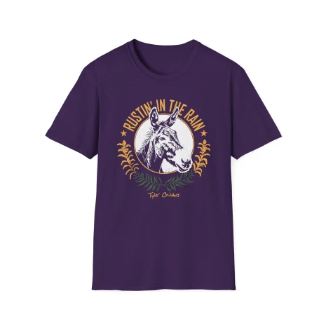 Tyler-Childers-Rustin-Mule-Unisex-Softstyle-T-Shirt-13 Tyler Childers Rustin Mule Unisex Softstyle T-Shirt