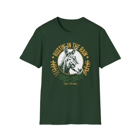 Tyler-Childers-Rustin-Mule-Unisex-Softstyle-T-Shirt-7 Tyler Childers Rustin Mule Unisex Softstyle T-Shirt